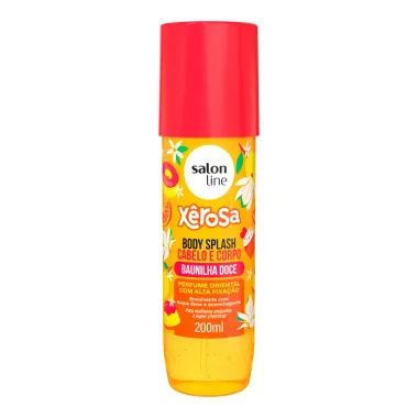 Body Splash Salon Line X&ecirc;rosa Cabelo e Corpo Baunilha Doce Perfume Oriental com Alta Fixa&ccedil;&atilde;o 200ml