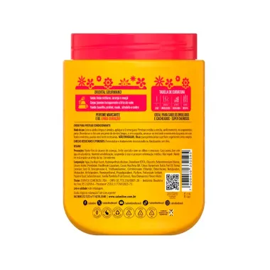 Creme para Pentear Salon Line Xêrosa Baunilha Doce Oriental Alta Fixação 800g