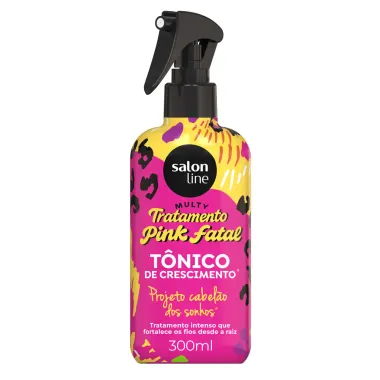 Tônico de Crescimento Salon Line Multy Tratamento Pink Fatal 300ml
