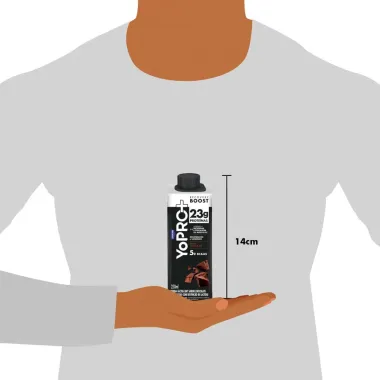 YoPro + Recovery Boost Shake Chocolate com 23g Prote&iacute;nas 5g de BCAAS 250ml
