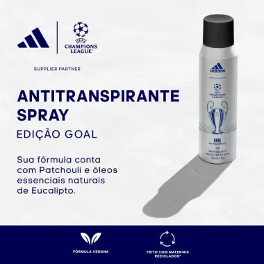 Desodorante Adidas UEFA Goal Antitranspirante 150ml