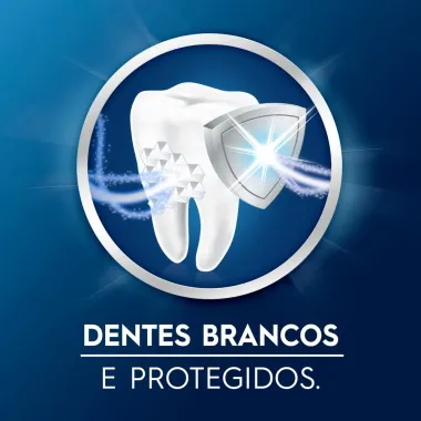 Creme Dental Oral B Branqueamento Extra Branco Menta Fresca com 3 Unidades de 70g cada