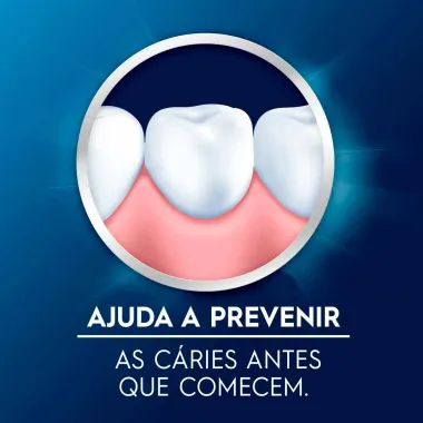 Creme Dental Oral B Extra Branco Menta Fresca com 3 Unidades de 70g cada
