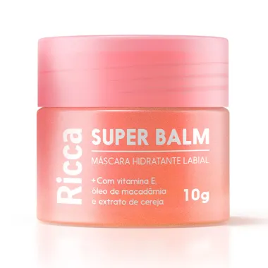 Máscara Hidratante Labial Ricca Super Balm 10g