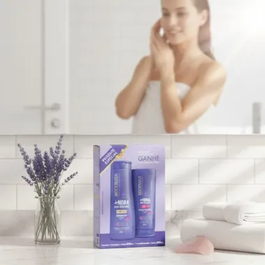 Kit Bio Extratus +Hidra: Shampoo 350ml + Condicionador 200ml - Ácido Hialurônico