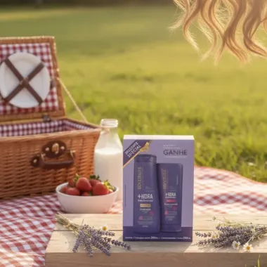 Kit Bio Extratus +Hidra: Shampoo 350ml + Condicionador 200ml - Ácido Hialurônico