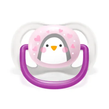 Chupeta Philips Avent Ultra Air Animais Tamanho 1 de 0 a 6 Meses Menina Sortidos1 Unidade
