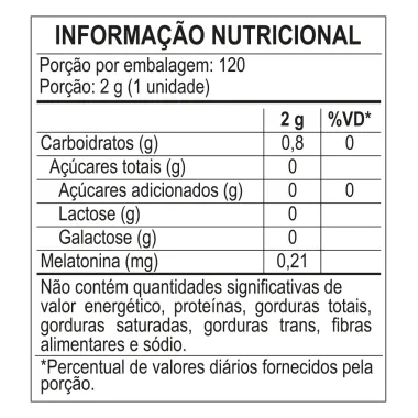Melatonina Dr Good Fini Sabor Morango Sem Açúcar com 120 Pastilhas de Goma