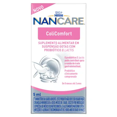 NanCare ColiComfort Suplemento Alimentar Suspensão Gotas 5ml