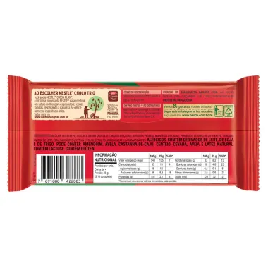 ChocoTrio Nestlé Sabor Avelã 90g