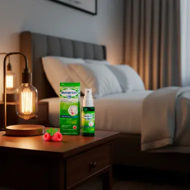 Malvatricin HA Spray Bucal Sabor Framboesa Refrescante 30ml