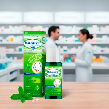 Malvatricin HA Fresh Solução Sabor Menta 150ml