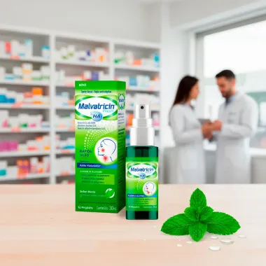 Malvatricin HA Spray Bucal Sabor Menta 30ml