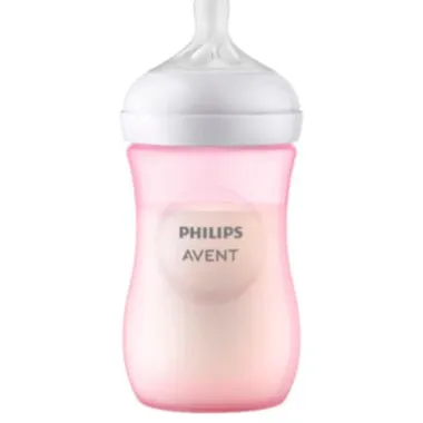 Mamadeira Philips Avent Pétala 1+ Meses Rosa 260ml