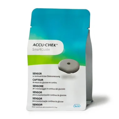 Accu Chek Smart Guide Sensor 1 Unidade