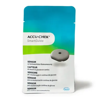 Accu Chek Smart Guide Sensor 1 Unidade