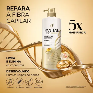 Shampoo Pantene Pro-V Science Molecular Bond Repair 510ml
