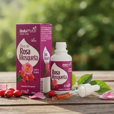 Óleo Bellaphytus 100% Puro Rosa Mosqueta 30ml