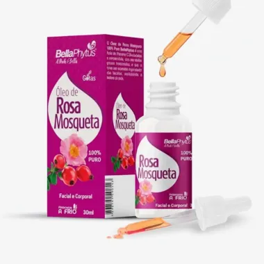 Óleo Bellaphytus 100% Puro Rosa Mosqueta 30ml