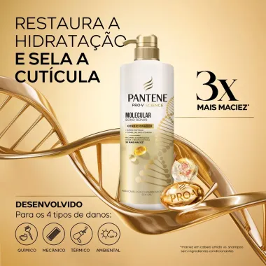 Condicionador Pantene Pro-V Science Molecular Bond Repair 510ml