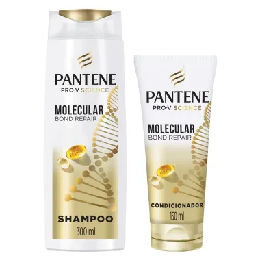 Kit Pantene Pro-V Science Molecular Bond Repair Shampoo 300ml e Condicionador