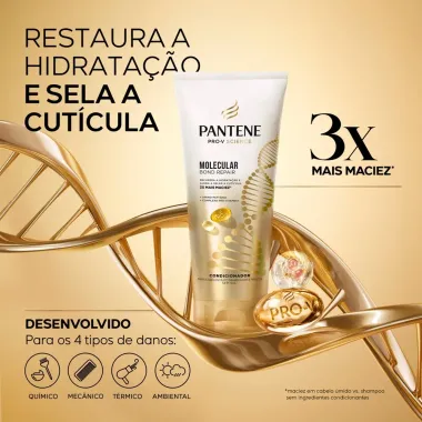 Condicionador Pantene Pro-V Science Molecular Bond Repair 150ml