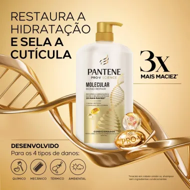 Condicionador Pantene Pro-V Science Molecular Bond Repair 1L
