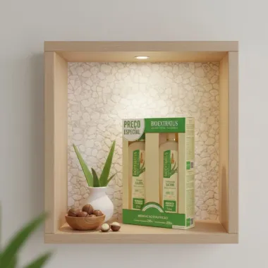Shampoo+ Condicionador Bioextratus Cachos Hidratação e Nutrição Preço Especial 250ml cada