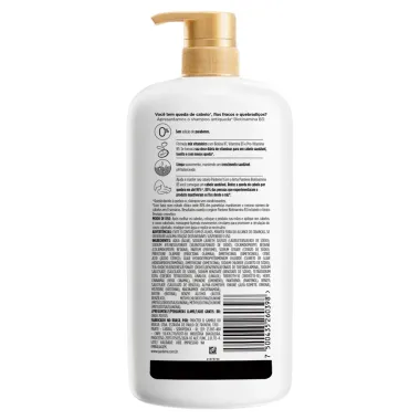 Shampoo Antiqueda Pantene Pro-V Miracles Biotinamina B3 Antiqueda e Nutrição 1L