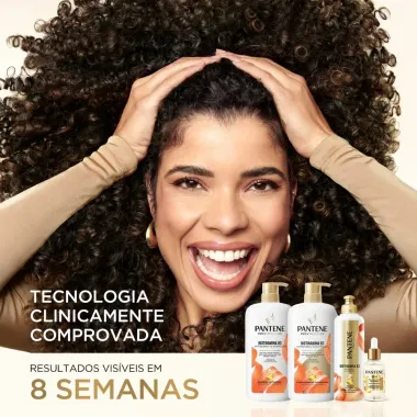 Shampoo Antiqueda Pantene Pro-V Miracles Biotinamina B3 Antiqueda e Nutri&ccedil;&atilde;o 1L