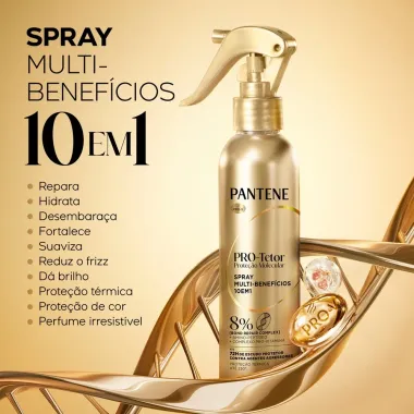 Spray Multi Benef&iacute;cios Pantene 10 em 1 PRO Tetor 8 por Cento Bond Repair 170ml
