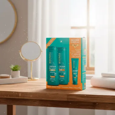 Kit Bio Extratus Mais Nutrição Óleos Nutritivos Shampoo e Condicionador com 350ml cada e Ganhe Máscara 90g