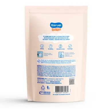 Sabonete Líquido Baruel Baby Glicerina Embalagem Econômica Refil 700ml