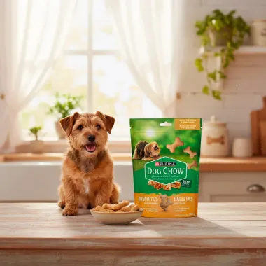 Biscoito para Cães Dog Chow Adultos Minis e Pequenos Sabor Frango 500g