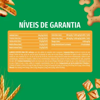 Biscoito para C&atilde;es Dog Chow Adultos Minis e Pequenos Sabor Frango 500g