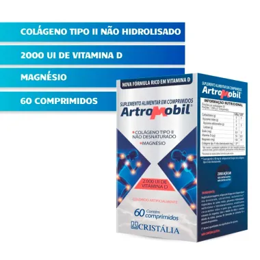 Artromobil 2000UI com 60 Comprimidos