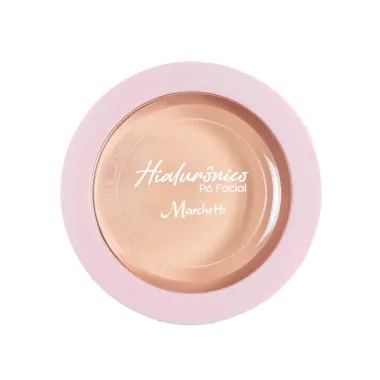 Pó Compacto Facial Marchetti Hialurônico Cor 03 Bege Médio 52g