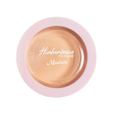 Pó Compacto Facial Marchetti Hialurônico Cor 04 Bege Médio 52g