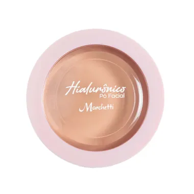 Pó Compacto Facial Marchetti Hialurônico Cor 05 Bege Castor 52g