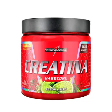 Creatina Integralmedica Hardcore Sabor Limão 350g