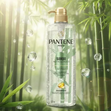 Shampoo Pantene Pro-V Bambu Nutre & Cresce 510ml