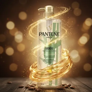 Shampoo Pantene Pro-V Bambu Nutre & Cresce 510ml