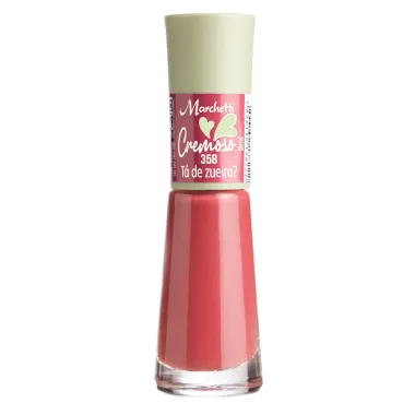 Esmalte Marchetti Cremoso Cor 358 T&aacute; de Zueira 8ml