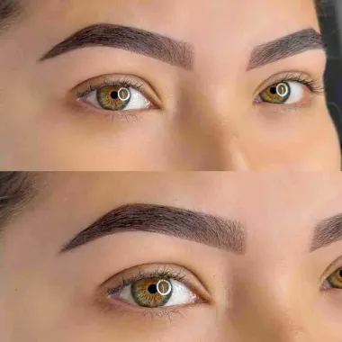 Tintura Henna para Sobrancelhas Della & Delle Castanho Escuro 1,5g