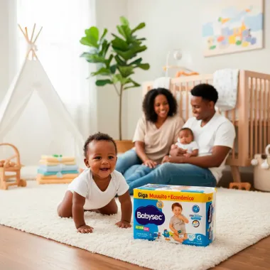 Fralda Babysec Ultrasec Giga Tamanho G 80 Unidades Descartáveis