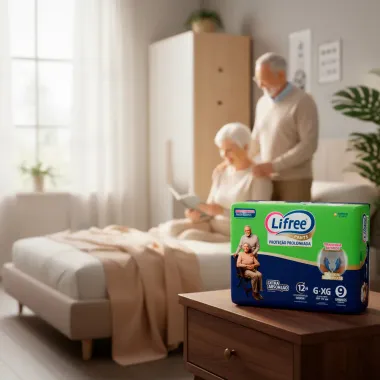 Roupa Íntima Lifree Pants Proteção Prolongada Extra Absorção Tamanho G/XG Unissex 9 Unidades