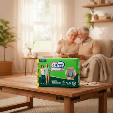 Roupa Íntima Lifree Pants Proteção Prolongada Super Conforto Tamanho G/XG Unissex 24 Unidades