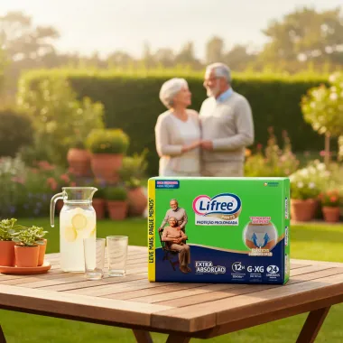 Roupa Íntima Lifree Pants Tamanho G/XG Proteção Prolongada Extra Absorção Unissex 24 Unidades