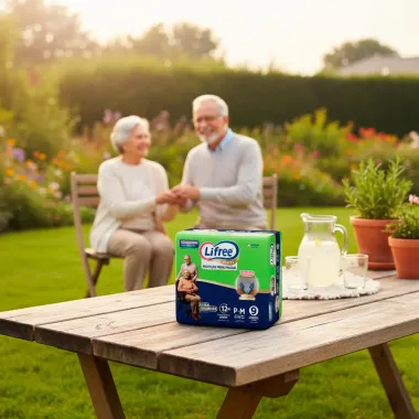 Roupa Íntima Lifree Pants Proteção Prolongada Extra Absorção Tamanho P/M Unissex 9 Unidades