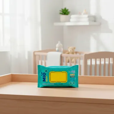 Lenço Umedecido Mió Baby 98% Água Sem Perfume 96 Unidades